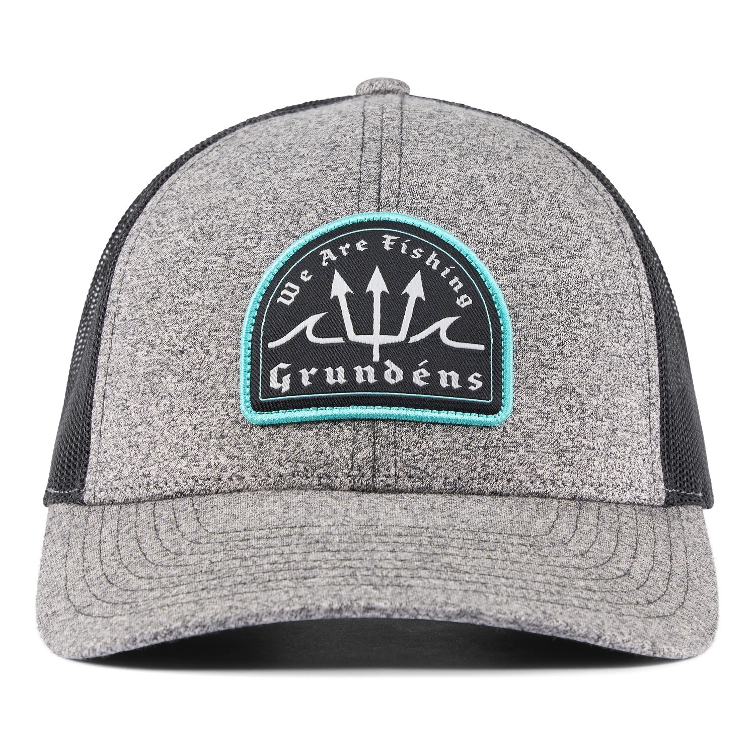 Grundéns Poseidon Low Pro Trucker Heather Charcoal i gruppen Klær Og Fottøy / Caps Og Annet Hodeplagg / Caps / Trucker Caps hos Sportfiskeprylar.se (50529-011-0001)