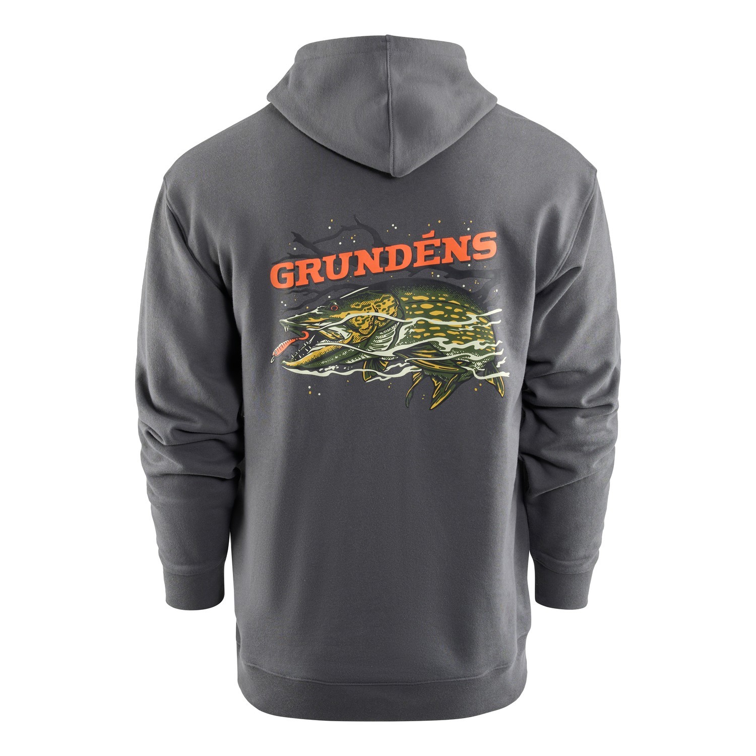 Grundéns Pike Strike Hoodie Anchor i gruppen Klær Og Fottøy / Klær / Gensere / Hettegensere hos Sportfiskeprylar.se (50562-025-0013r)