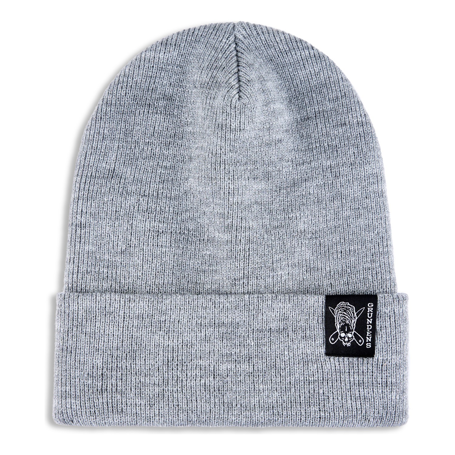 Grundéns Zero Shucks Beanie Heather Charcoal i gruppen Klær Og Fottøy / Caps Og Annet Hodeplagg / Luer Og Annet Hodeplagg hos Sportfiskeprylar.se (50565-011-0001)