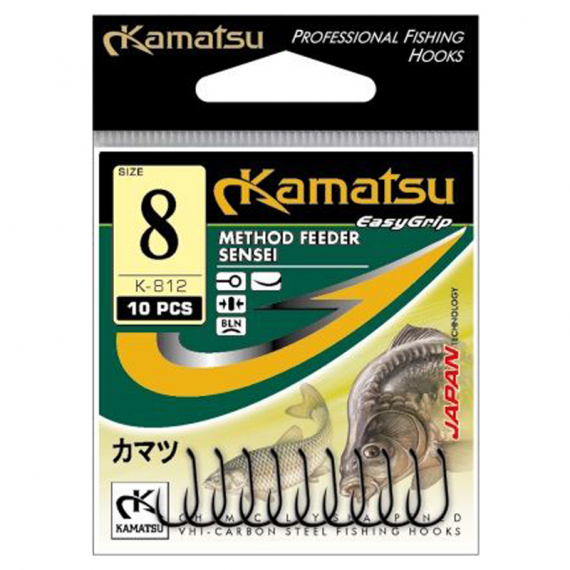 Kamatsu Hook Method Feeder Sensei i gruppen Kroker Og Terminal Takkel / Kroker / Specimen Kroker hos Sportfiskeprylar.se (516800308r)