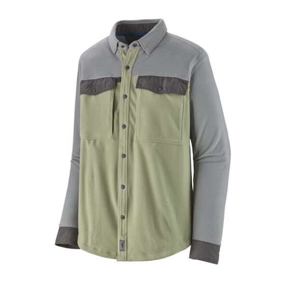 Patagonia M\'s L/S Early Rise Snap Shirt Salvia Green i gruppen Klær Og Fottøy / Klær / Skjorter hos Sportfiskeprylar.se (52225-SLVG-Sr)