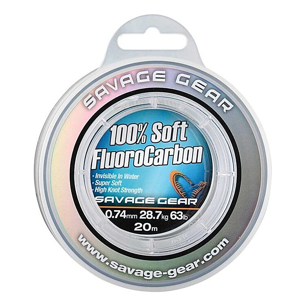 Savage Gear Soft Fluoro Carbon i gruppen Kroker Og Terminal Takkel / Ledere Og Fortommsmaterialer / Fortommsmaterialer / Fortommsmateriale Fluorokarbon hos Sportfiskeprylar.se (54859r)