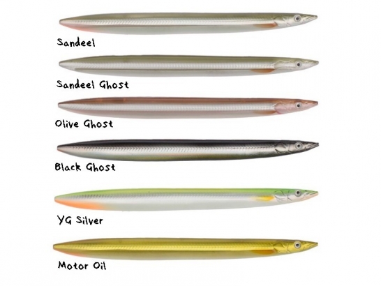 Savage Gear 3D Line Thru Sandeel 125mm 19g i gruppen Sluker / Sjøørret Sluker Og Kastewobbler / Kaste Wobblere hos Sportfiskeprylar.se (55750r)