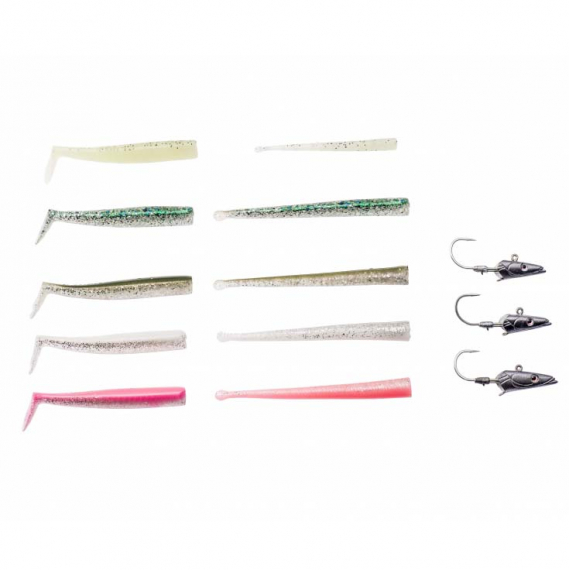 Savage Gear Sandeel Kit 25pcs i gruppen Sluker / Sluksett hos Sportfiskeprylar.se (57646)