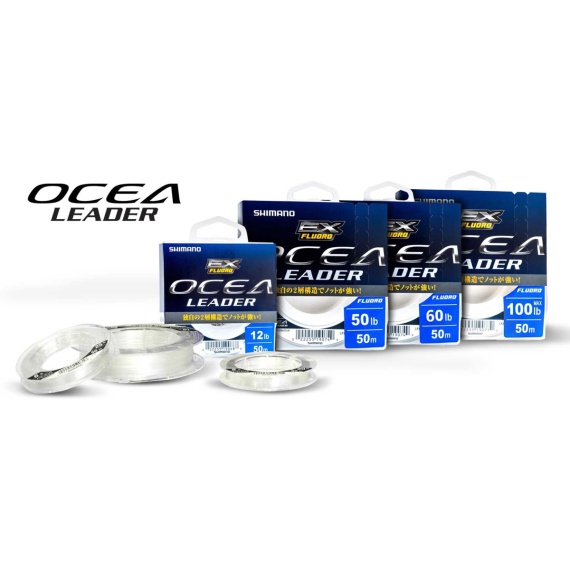 Shimano Ocea EX Fluorocarbon Leader Material i gruppen Kroker Og Terminal Takkel / Ledere Og Fortommsmaterialer / Fortommsmaterialer / Fortommsmateriale Fluorokarbon hos Sportfiskeprylar.se (59WCL74FU14r)
