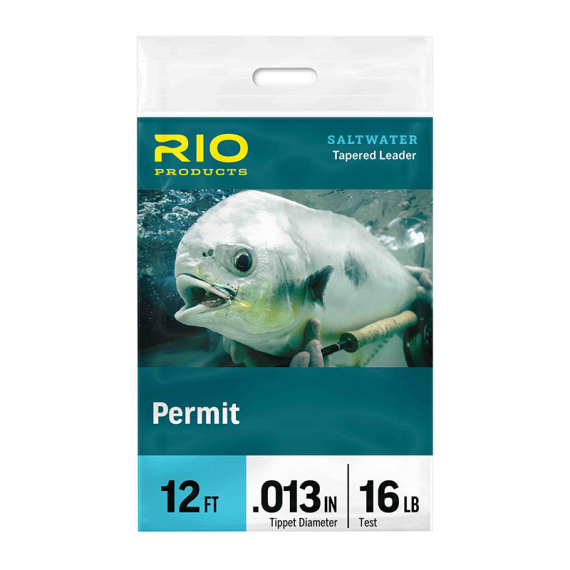 Rio Permit Leader 12ft i gruppen Kroker Og Terminal Takkel / Ledere Og Fortommsmaterialer / Ferdiglagde Fortommer / Tappert Fortomm hos Sportfiskeprylar.se (6-24725r)
