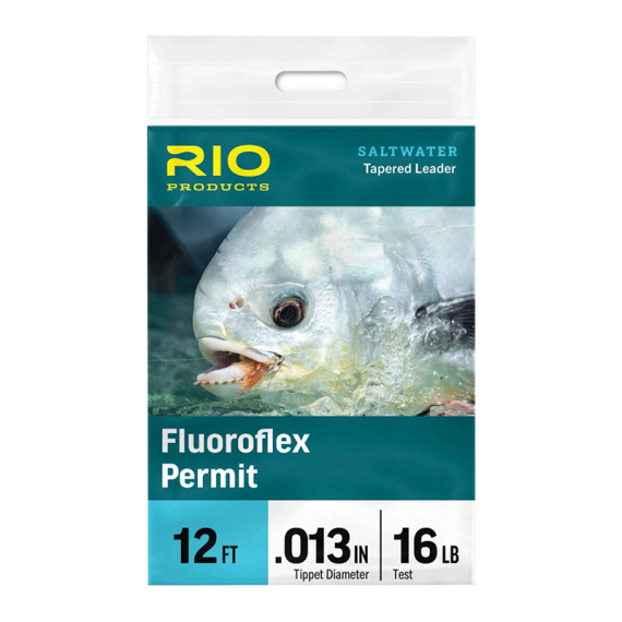 Rio Fluoroflex Permit Leader 12ft i gruppen Kroker Og Terminal Takkel / Ledere Og Fortommsmaterialer / Ferdiglagde Fortommer / Tappert Fortomm hos Sportfiskeprylar.se (6-24728r)