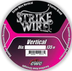 Strike Wire Vertical - 0,10mm/6kg 135m i gruppen Snører / Multifilament hos Sportfiskeprylar.se (60-E010-01355)