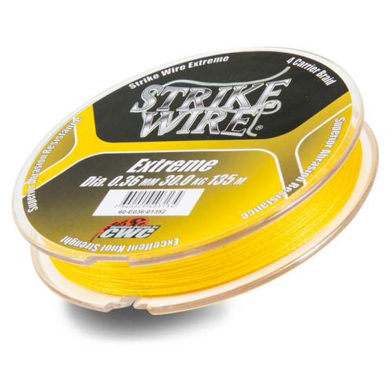 Strike Wire Extreme 0,10mm/6kg -135m, Gul i gruppen Snører / Multifilament hos Sportfiskeprylar.se (60-E010-01352)