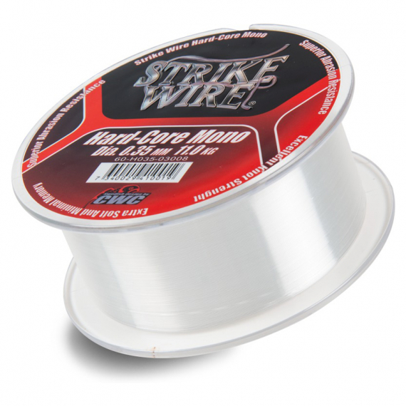 Strike Wire Hard-Core Mono 0,45mm/ 18kg -300m, clear i gruppen Snører / Monofilament Snøre hos Sportfiskeprylar.se (60-H045-03008)