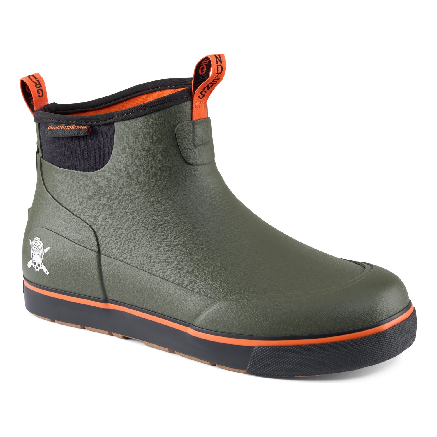Grundéns Deck-Boss Ankle Boot Zero Shucks Green i gruppen Klær Og Fottøy / Fottøy / Støvler / Gummistøvler hos Sportfiskeprylar.se (60008-928-1008r)