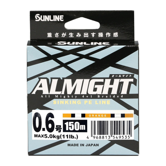 Sunline Almight Orange 150m i gruppen Snører / Multifilament hos Sportfiskeprylar.se (60093580r)