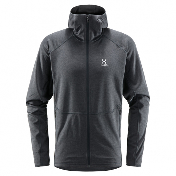 Haglöfs Skuta Hood Men Magnetite i gruppen Klær Og Fottøy / Klær / Gensere / Hettegensere hos Sportfiskeprylar.se (6050712AT020r)