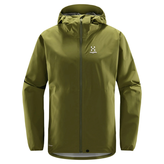 Haglöfs Sparv Proof Jacket Men Olive Green i gruppen Klær Og Fottøy / Klær / Jakker / Skalljakke hos Sportfiskeprylar.se (6060494VY020r)
