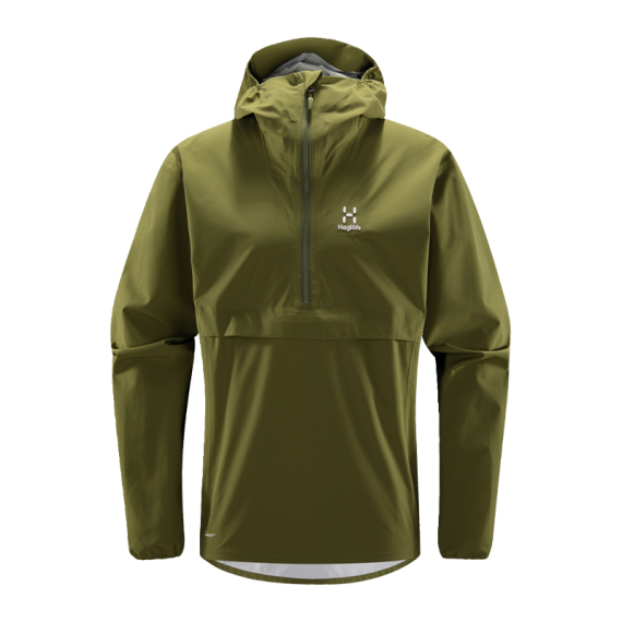 Haglöfs Sparv Proof Anorak Men Olive Green i gruppen Klær Og Fottøy / Klær / Jakker / Regnjakke hos Sportfiskeprylar.se (6061334VY015r)