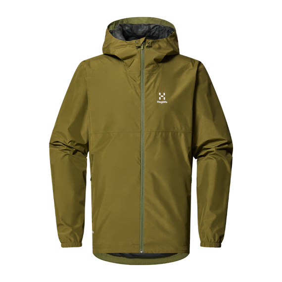 Haglöfs Kaise GTX Jacket Men Olive Green i gruppen Klær Og Fottøy / Klær / Jakker / Regnjakke hos Sportfiskeprylar.se (6064584VY015r)