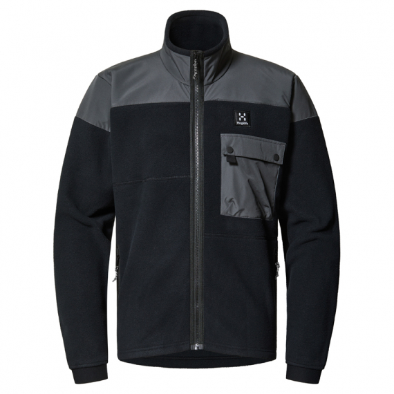 Haglöfs Avesta Hybrid Jacket Men True Black i gruppen Klær Og Fottøy / Klær / Jakker / Regnjakke hos Sportfiskeprylar.se (6065482C5020r)