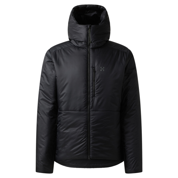 Haglöfs Breeze Mimic Hood Men True Black i gruppen Klær Og Fottøy / Klær / Jakker / Dun- og syntetfôrede jakker hos Sportfiskeprylar.se (6078242C5015r)