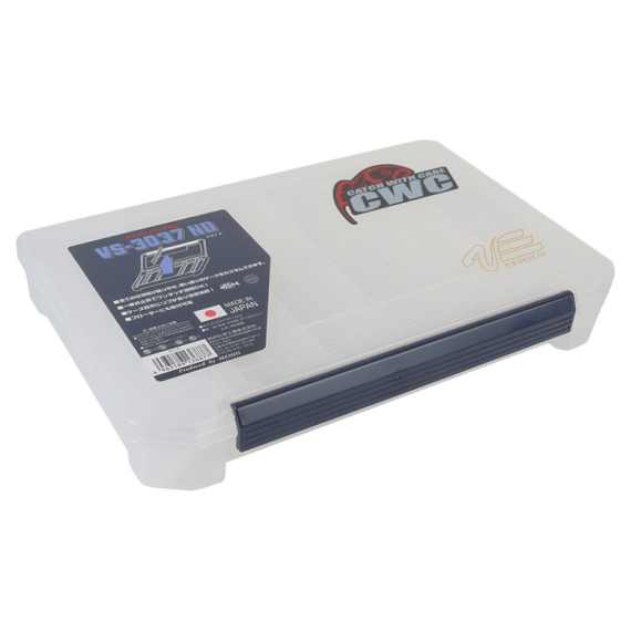 Meiho Betesbox, Justerbara Fack, 275x187x43mm - Clear i gruppen Oppbevaring / Utstyrsskrin / Slukboks hos Sportfiskeprylar.se (61-VS-3037ND)