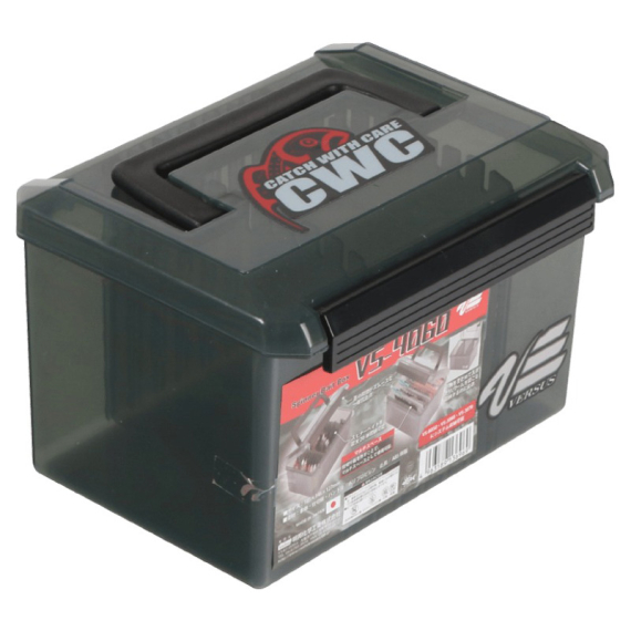 Meiho Spinnerbait, Justerbara Fack, 185x145x123mm - Black i gruppen Oppbevaring / Utstyrsskrin / Slukboks hos Sportfiskeprylar.se (61-VS-4060)