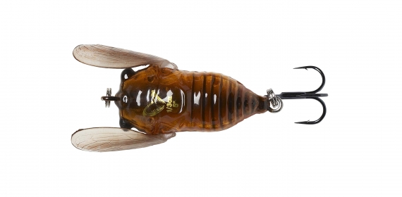Savage Gear 3D Cicada 33mm 3,5g Floating, Brown i gruppen Sluker / Overflate Baits hos Sportfiskeprylar.se (61988)