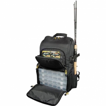 Spro Back Pack inkl. 4 boxar i gruppen Oppbevaring / Ryggsekker / Sekk hos Sportfiskeprylar.se (6203500)