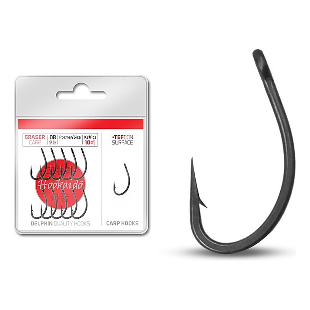 Delphin Hooks HKD Graser Tefcon 10+1-pack i gruppen Kroker Og Terminal Takkel / Kroker / Specimen Kroker hos Sportfiskeprylar.se (622715004r)