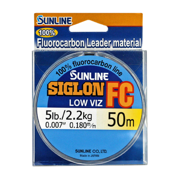 Sunline Siglon FC 100% Clear 50m i gruppen Kroker Og Terminal Takkel / Ledere Og Fortommsmaterialer / Fortommsmaterialer / Fortommsmateriale Fluorokarbon hos Sportfiskeprylar.se (63159856r)