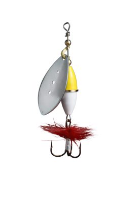 Wipp Spinnare 3 g Silver Gul/Vit i gruppen Sluker / Spinners / Inlinespinnare hos Sportfiskeprylar.se (6440-18)