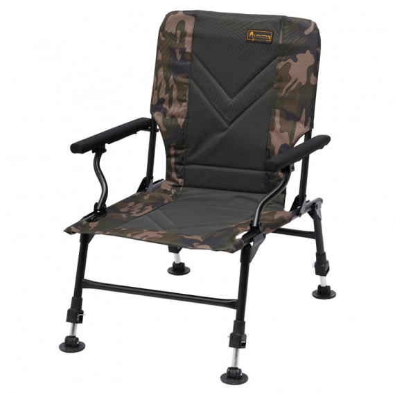 Prologic Avenger Relax Camo Chair W/Armrests & Covers i gruppen Outdoor / Telt Og Teltinnredning / Stoler Og Bord / Stoler hos Sportfiskeprylar.se (65047)
