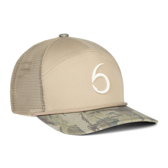 6th Sense The Seven SC - Stictched 6 Beige i gruppen Klær Og Fottøy / Caps Og Annet Hodeplagg / Caps / Caps hos Sportfiskeprylar.se (6HAT-601)