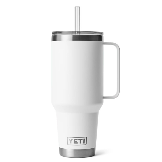 Yeti Rambler 42 Oz Straw Mug - White i gruppen Outdoor / Feltkjøkken Og Redskaper / Termoser / Termoskopper hos Sportfiskeprylar.se (70000003359)