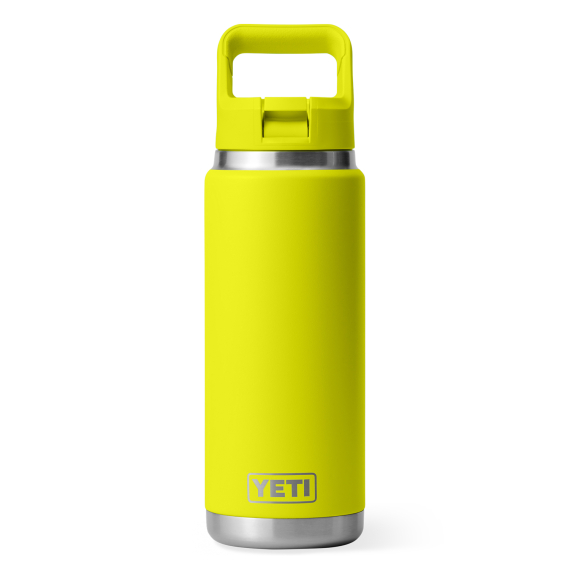 Yeti Rambler 26 Oz Straw Bottle - Firefly Yellow i gruppen Outdoor / Feltkjøkken Og Redskaper / Termoser / Termoskopper hos Sportfiskeprylar.se (70000004045)