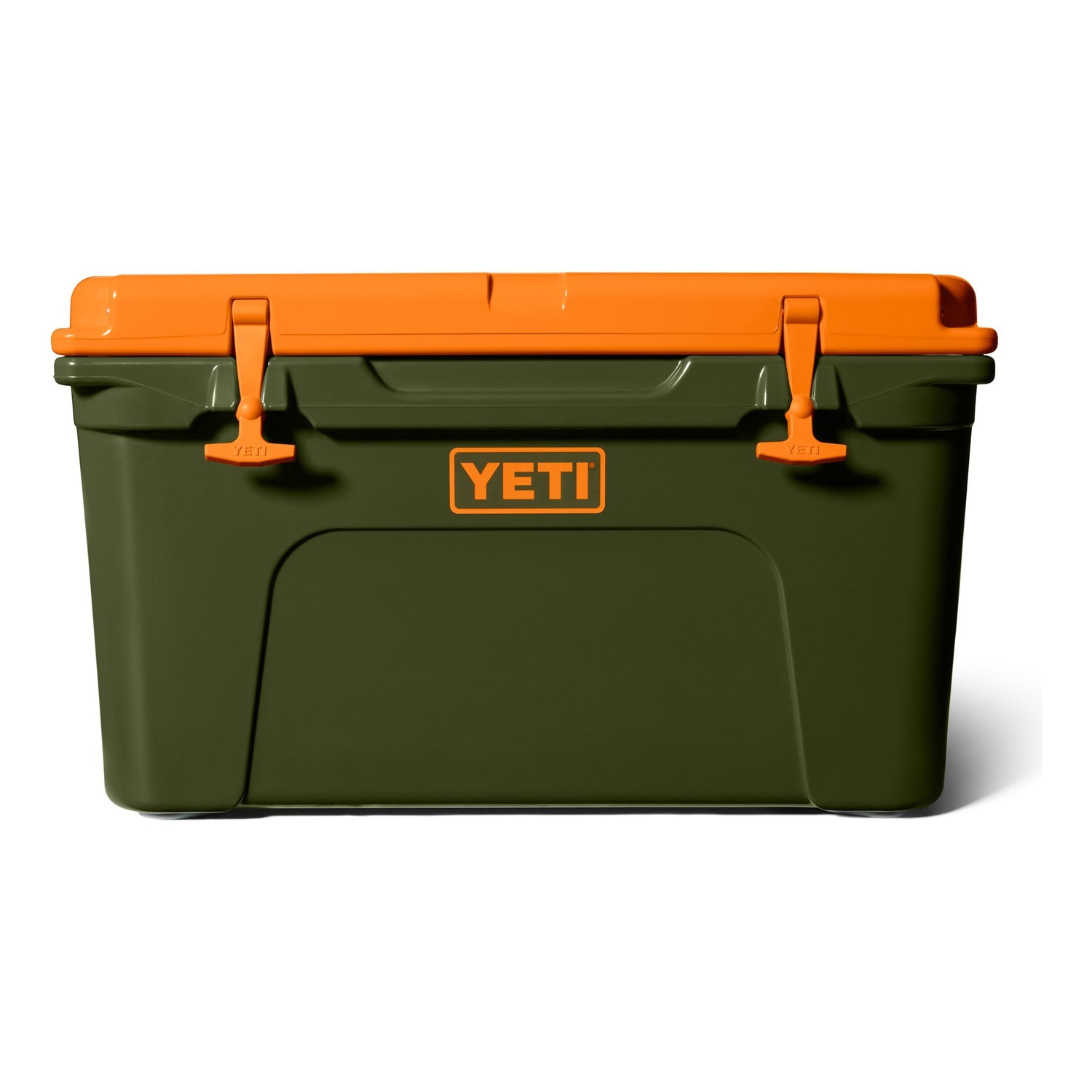 Yeti Tundra 45 - Olive/King Crab Orange i gruppen Oppbevaring / Kjølebag Og Kjølebokser / Kjølebokser hos Sportfiskeprylar.se (70000007197)