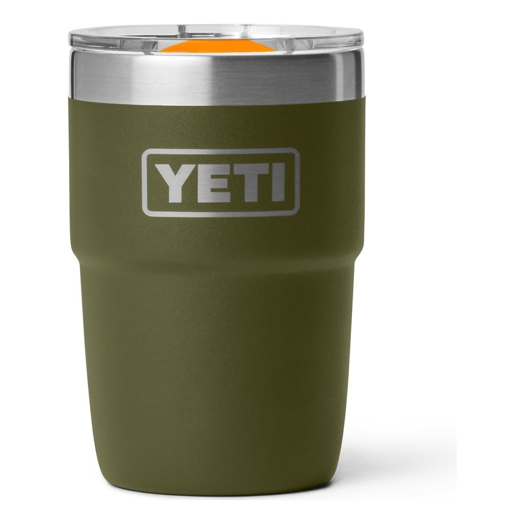 Yeti Rambler 8 Oz Cl Cup Ms - Olive/King Crab Orange i gruppen Outdoor / Feltkjøkken Og Redskaper / Termoser / Termoskopper hos Sportfiskeprylar.se (70000007249)