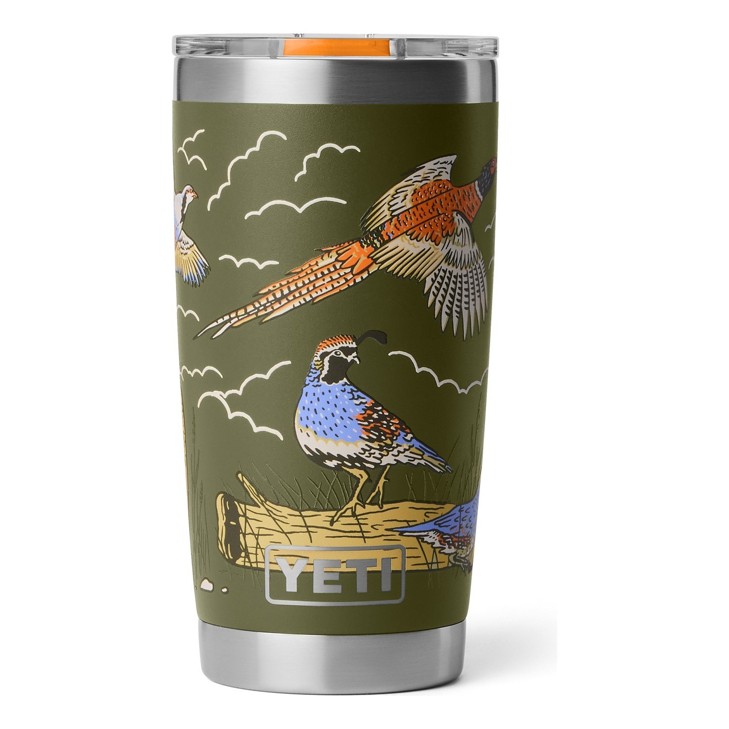 Yeti Rambler 20 Oz Tumbler Ms - Upland Bird Olive i gruppen Outdoor / Feltkjøkken Og Redskaper / Termoser / Termoskopper hos Sportfiskeprylar.se (70000008270)