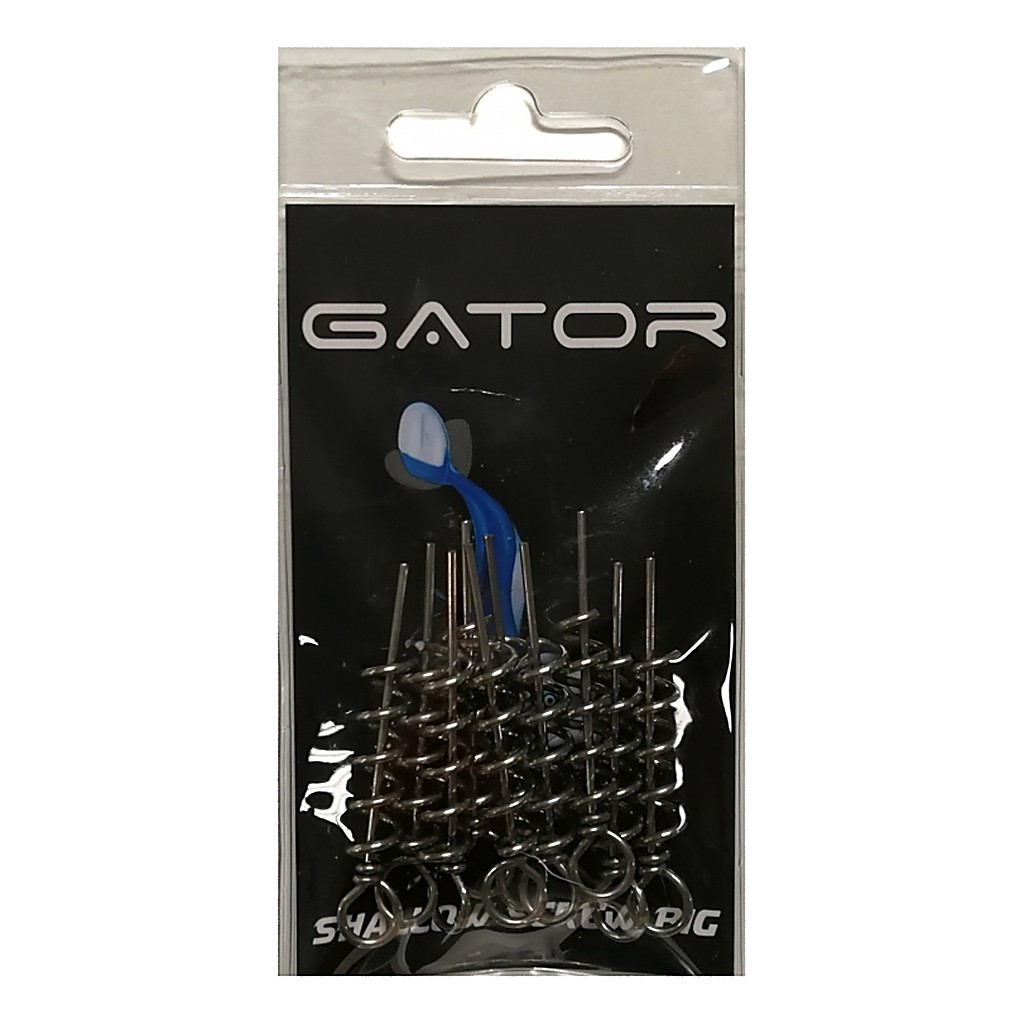 Gator Big Shallow Screw 10-Pack i gruppen Kroker Og Terminal Takkel / Stingere Og Stingertilbehør / Stingertilbehør hos Sportfiskeprylar.se (70GATOR)