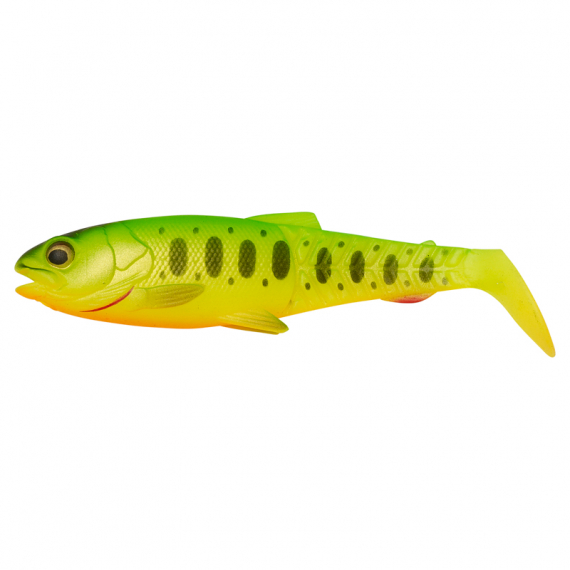 Savage Gear Craft Cannibal Paddletail 6.5cm, 4g (bulk) - Firetiger i gruppen Sluker / Softbaits / Abbor Softbaits Og Gjørs Softbaits hos Sportfiskeprylar.se (71801)