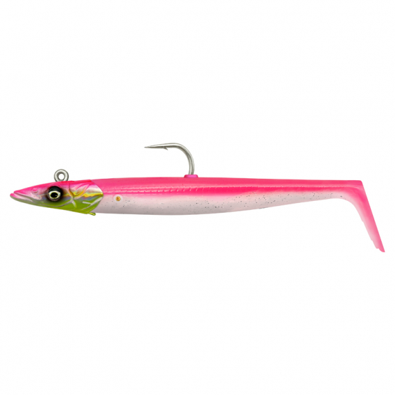 Savage Gear Sandeel V2 17cm 65g Sinking 2+1 - Pink Pearl Silver i gruppen Sluker / Softbaits / Gjedde Softbaits hos Sportfiskeprylar.se (72511)