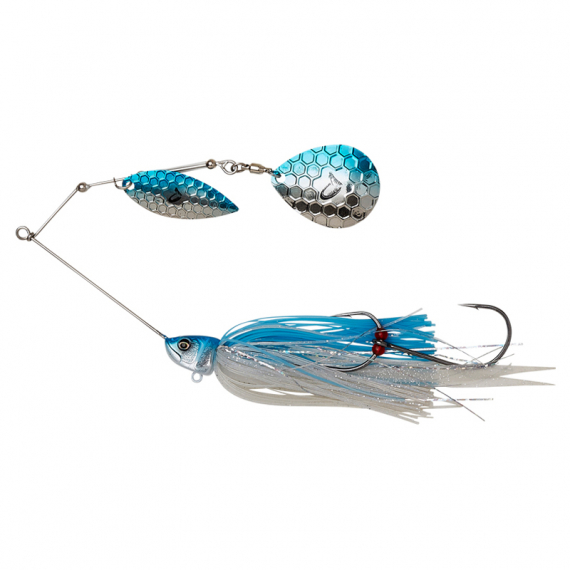 Savage Gear Da\'Bush Spinnerbait 16cm 32g Sinking - Blue Silver i gruppen Sluker / Spinnerbaits hos Sportfiskeprylar.se (72611)