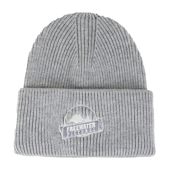Freewater Pictures Beanie - Grey i gruppen Klær Og Fottøy / Caps Og Annet Hodeplagg / Luer Og Annet Hodeplagg hos Sportfiskeprylar.se (7340158308546)