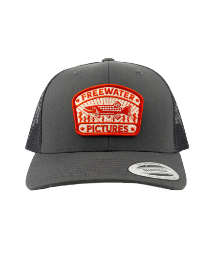 Freewater Pictures Inca Pike Trucker Cap - Grey i gruppen Klær Og Fottøy / Caps Og Annet Hodeplagg / Caps / Trucker Caps hos Sportfiskeprylar.se (7350139701808)