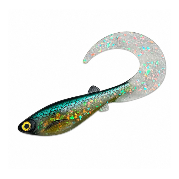 ULM Gigabite V2 Curly 20cm, 62g i gruppen Sluker / Softbaits / Gjedde Softbaits hos Sportfiskeprylar.se (7350186110011r)
