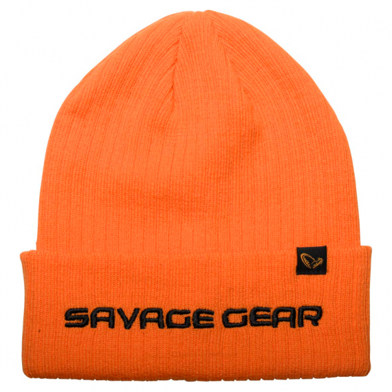 Savage Gear Fold-Up Beanie, Sun Orange i gruppen Klær Og Fottøy / Caps Og Annet Hodeplagg / Luer Og Annet Hodeplagg hos Sportfiskeprylar.se (73742)