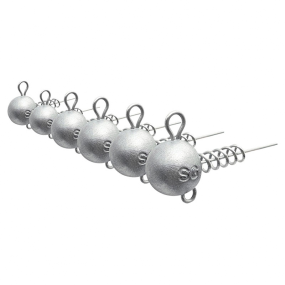 Savage Gear Corkscrew Ballhead i gruppen Kroker Og Terminal Takkel / Jigghode / Screw In Hoder hos Sportfiskeprylar.se (74143r)