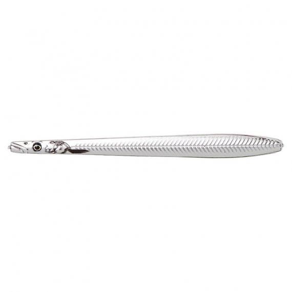 Savage Gear Line Thru Sandeel Nail 10cm 16g - Silver Plating i gruppen Sluker / Sjøørret Sluker Og Kastewobbler / Kaste Wobblere hos Sportfiskeprylar.se (74168)