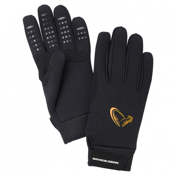 Savage Gear Neoprene Stretch Glove, Black i gruppen Klær Og Fottøy / Klær / Hansker hos Sportfiskeprylar.se (76465r)