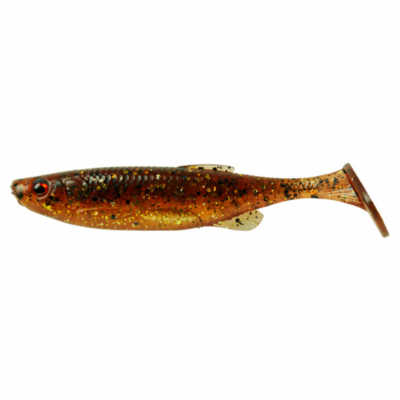 Savage Gear Fat Minnow T-Tail 13cm, 20g (5-pack) Motoroil UV i gruppen Sluker / Softbaits / Abbor Softbaits Og Gjørs Softbaits hos Sportfiskeprylar.se (77003)