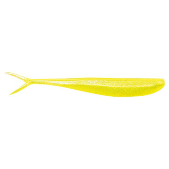 Fin-S Fish, 6,5cm, Chartreuse Silk - 20pack i gruppen Sluker / Softbaits / Vertikal Baits hos Sportfiskeprylar.se (78-FS250-027)