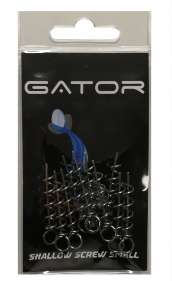 Gator Small Shallow Screw 10-Pack i gruppen Kroker Og Terminal Takkel / Stingere Og Stingertilbehør / Stingertilbehør hos Sportfiskeprylar.se (78GATOR)